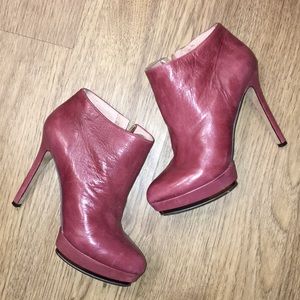 Vince Camuto ‘Dira’ Leather Heeled Booties